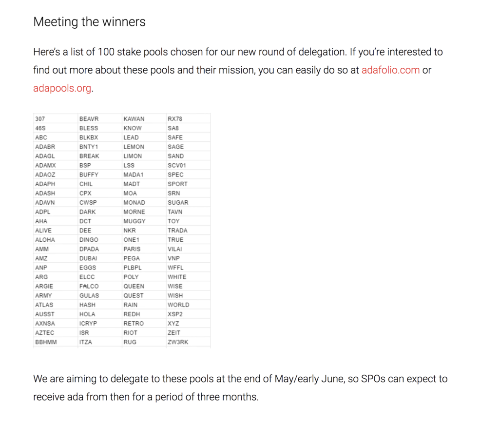 ZEITGEIST 2021 IOHK delegation history